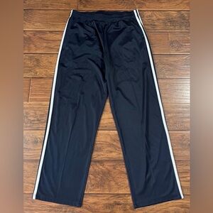 LU Linea Uomo Navy Blue 2-Stripe Track Pants Men’s Size 3XL
